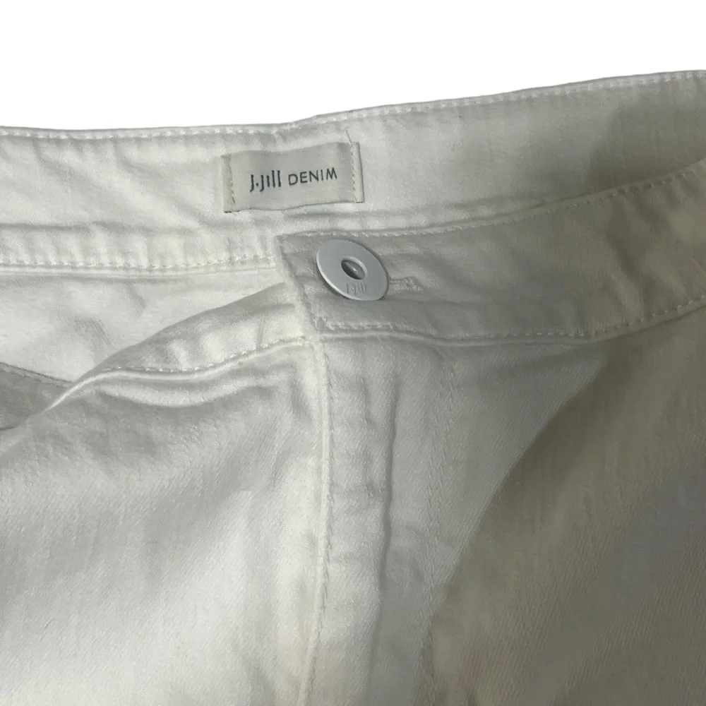 J. Jill White Denim Shorts 14